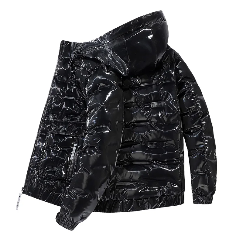 Зимняя мужская парка с капюшоном ветровка модные теплые пальто мужские толстые