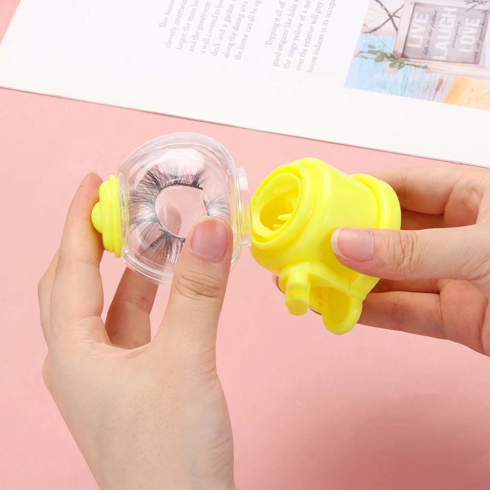 Маленькая улитка конфеты машина Дизайн Накладные ресницы упаковочная коробка