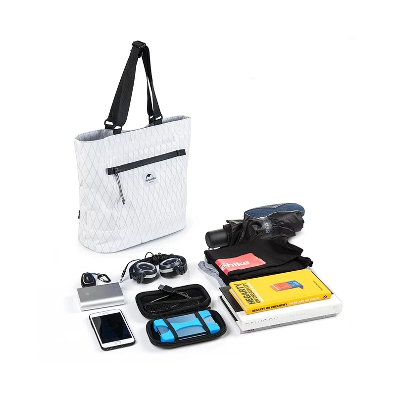 Naturehike Outdoor Satchel Large Capacity Travel Handbag Daily Commuter Leisure Bag Portable Carrying Bag Fashion Shoulder Bag