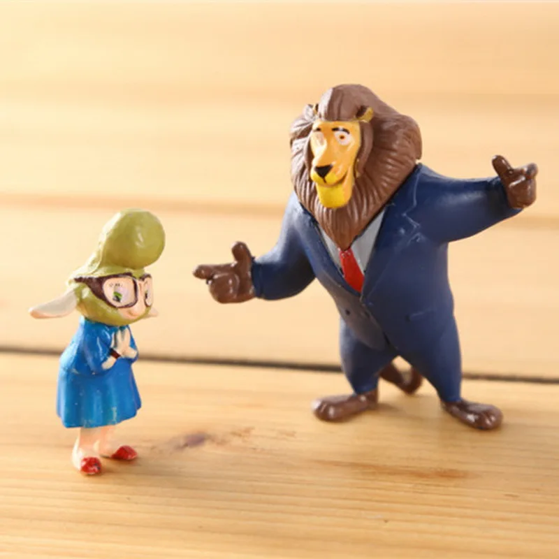Новый Disney с принтом героев мультфильма зверополис игрушки Aiunci 12 шт набор Лисом