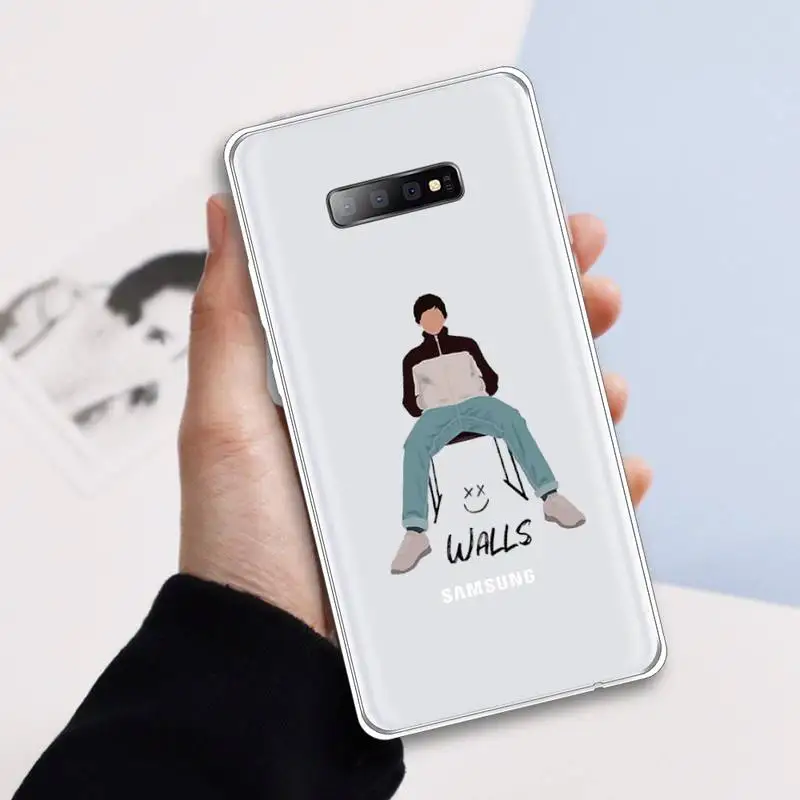 

Louis Tomlinson One Direction Phone Case Transparent For Samsung Galaxy A 71 21s S note 8 9 10 plus 20 ultra