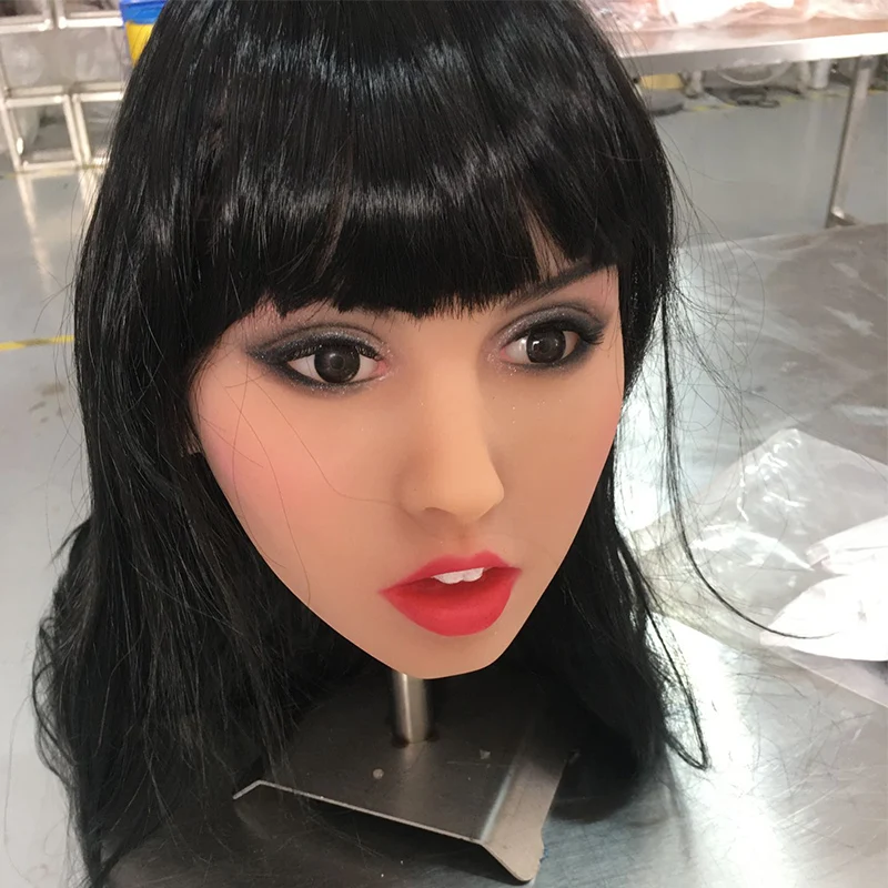 Голова куклы реалистичный оральный секс для мужчин Супер Реалистичный кукла из