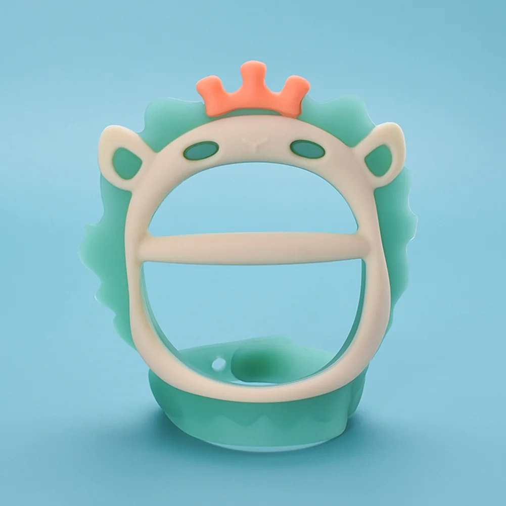 

3pcs Bite Resistant Dental Care Baby Teether Soothing Training Non Toxic Shower Gift Soft Silicone Adjustable Wristband Chew Toy