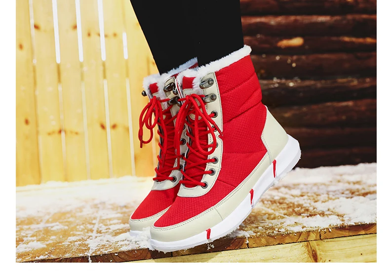 Зимние мужские зимние ботинки водонепроницаемые Легкие мужские ботинки-дезерты унисекс меховые теплые зимние сапоги мужские короткие ботинки 6857
