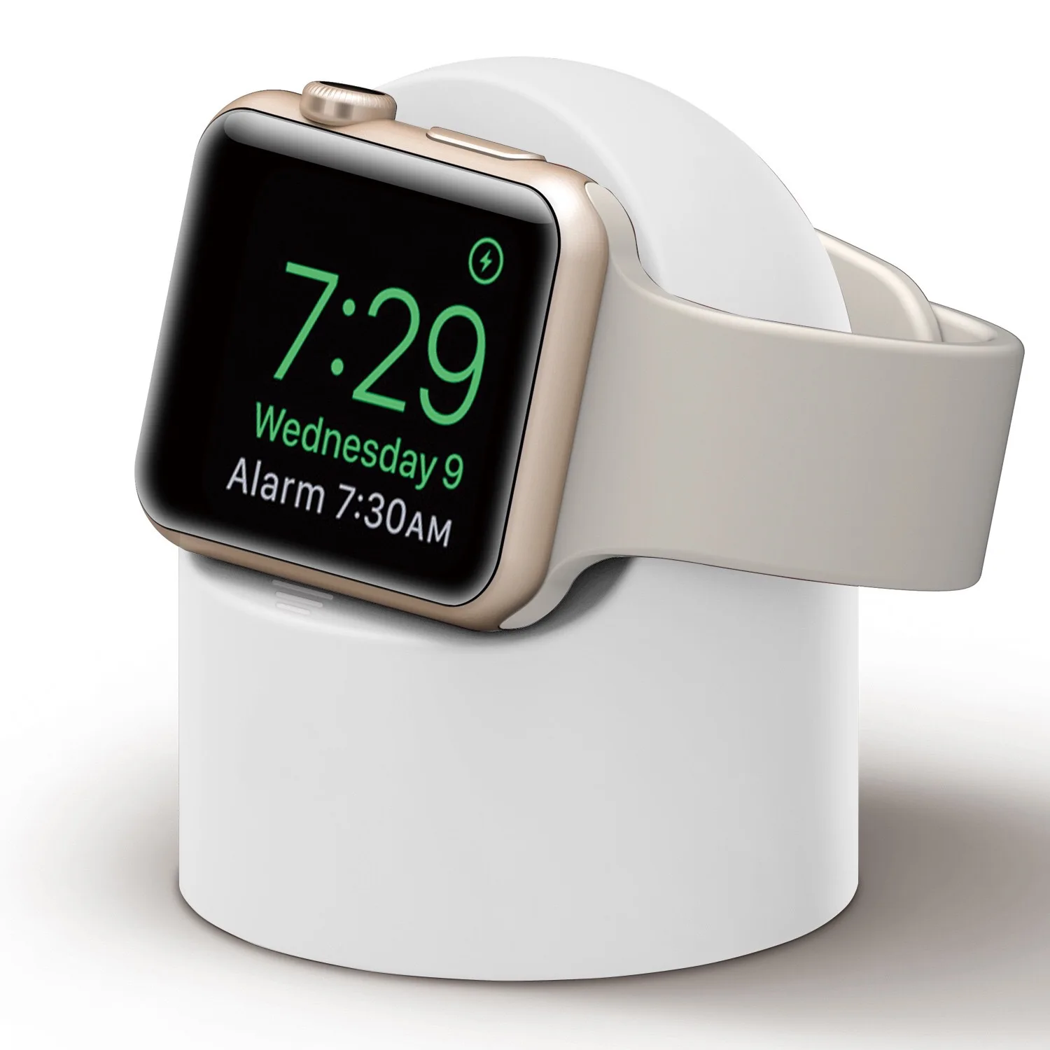 Силиконовая подставка для apple watch 5 Series 4 3 2 1 38 мм 42 40 44 держатель управления кабелем