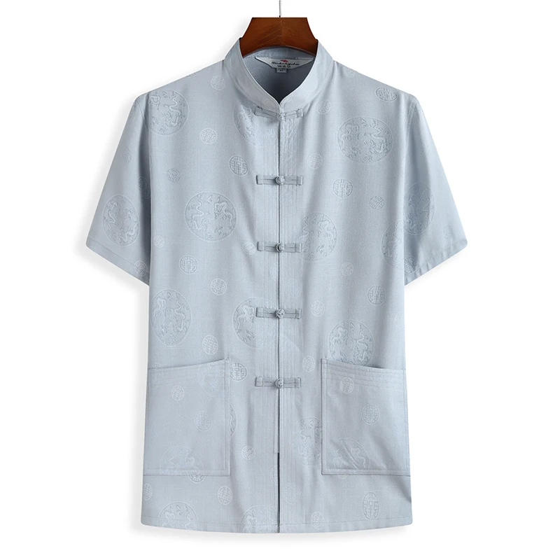 Фу кунг Новая китайская Униформа с коротким рукавом Тай Чи одежда Южная Корея