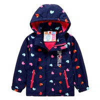 winter thicken fleece warm waterproof baby girls jackets child coat heavyweight children outerwear kids outfits for 98 152cm