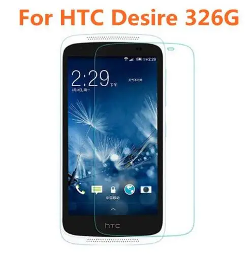 

2 шт. для htc desire 326g закаленное стекло 9h передняя крышка защитная пленка защита для экрана для htc desire 326g guard