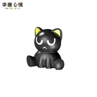 Совместимые блокировочные игрушки с животными, Черный кот, игрушки для детей, котенок, интересные кирпичи ручной работы сделай сам, подарки, совместимые строительные блоки