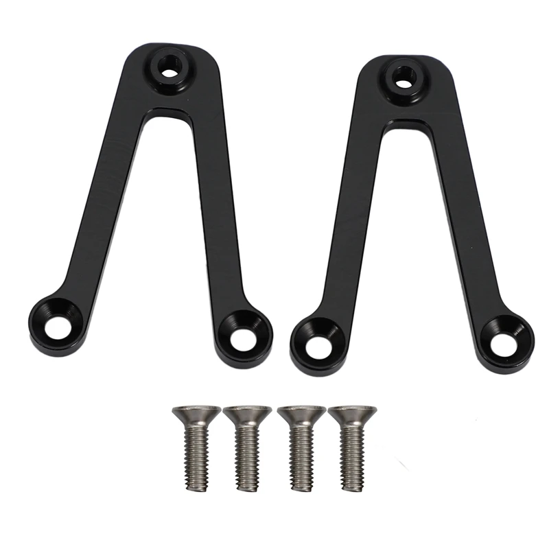 2 шт. алюминиевое переднее Удлинительное ударное крепление для TF2 Trail Finder RC