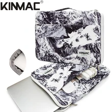 Kinmac 브랜드 노트북 가방, 12,13.3,14,15.4,15.6 인치, 여성 핸드백 케이스, 맥북 에어 프로 M1 노트북 PC 서류 가방, 드롭 KC120
