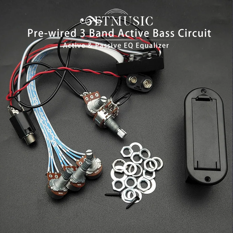 Предварительно Проводная 3-полосная активная басовая цепь активный и пассивный