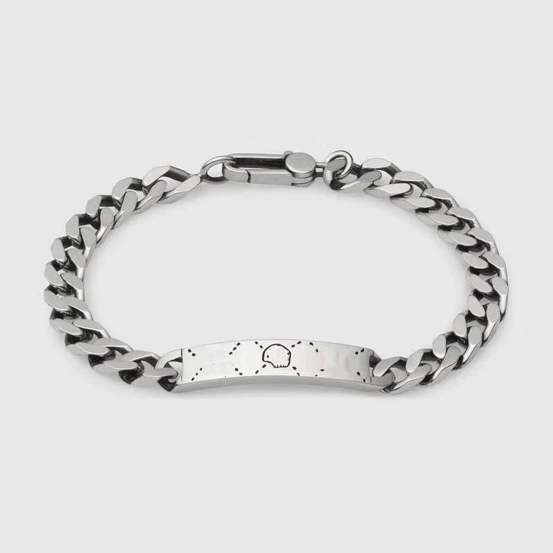 Браслет из серебра s925 пробы с оригинальным логотипом Классический Новый