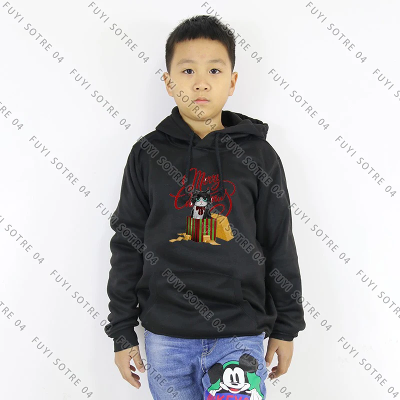 

Christmas Gift Kids Cotton Hoodies Funny Children's Sweatshirts Toddler Baby Boys Hoodie Cool Fashion Clothes Girls Clothes
