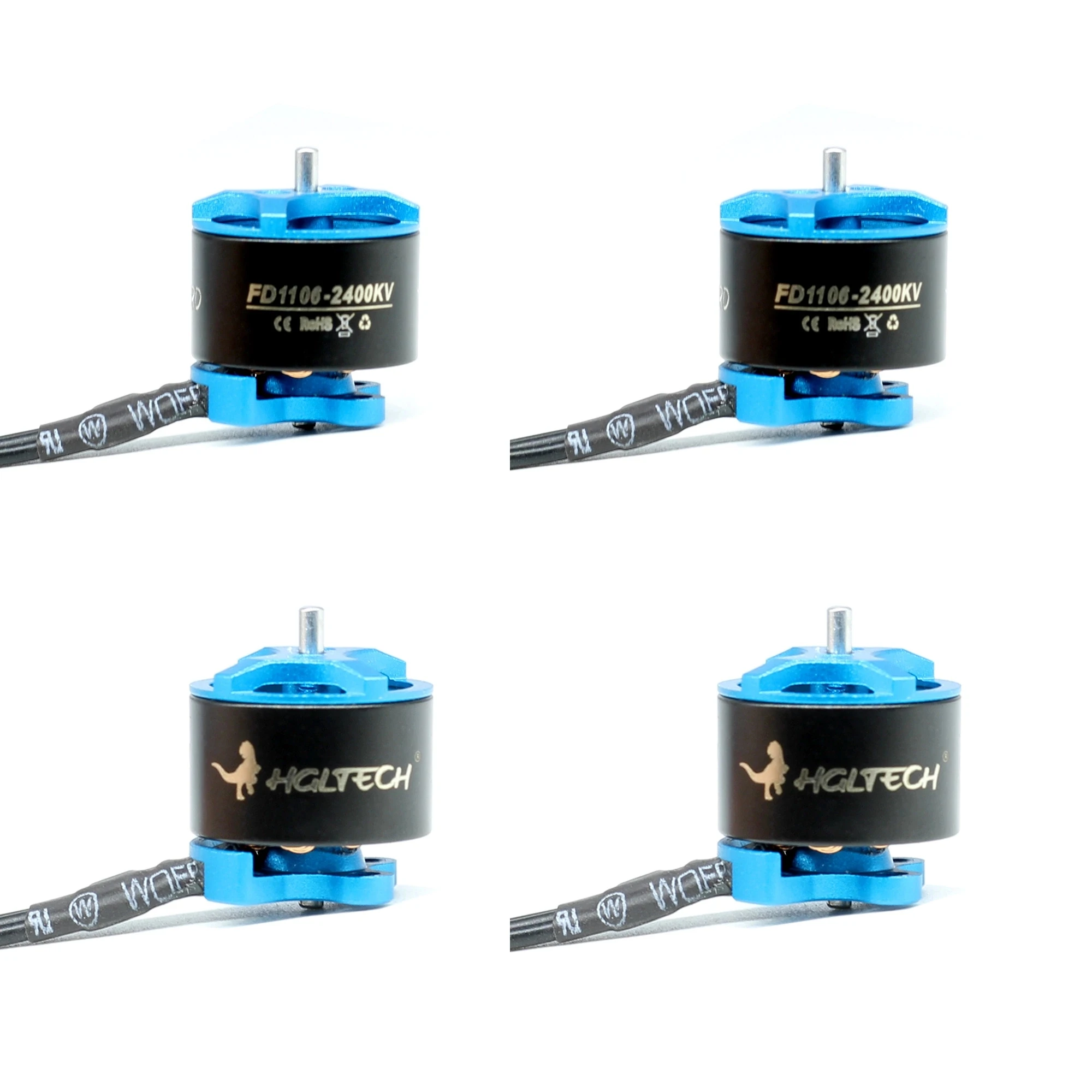 HGLRC вперед 1106 2400/3800KV бесщеточный двигатель для FPV гоночный Дрон микро