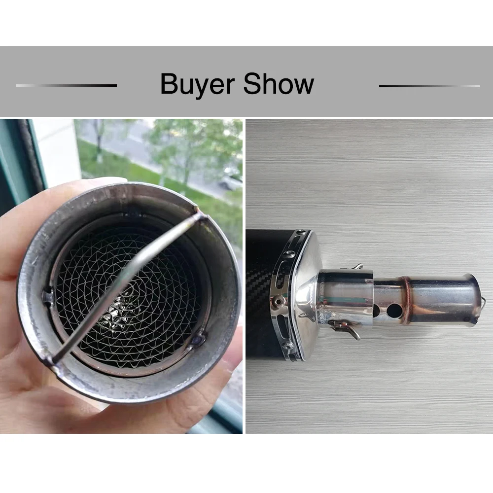 Выхлопной глушитель для мотоцикла Alconstar регулируемый Глушитель шума