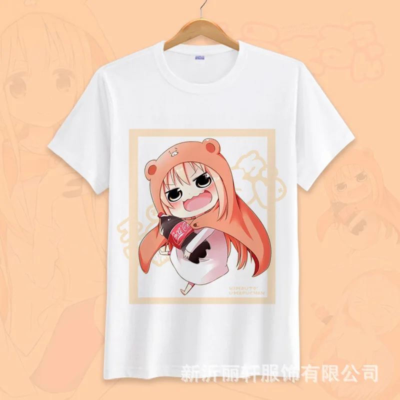 Anime Himouto! Umaru-chan Cosplay T Shirt Cartoon Doma Umaru 3D Printed Summer T-Shirt Women/Men Fashion Graphic Top Tee tshirt |