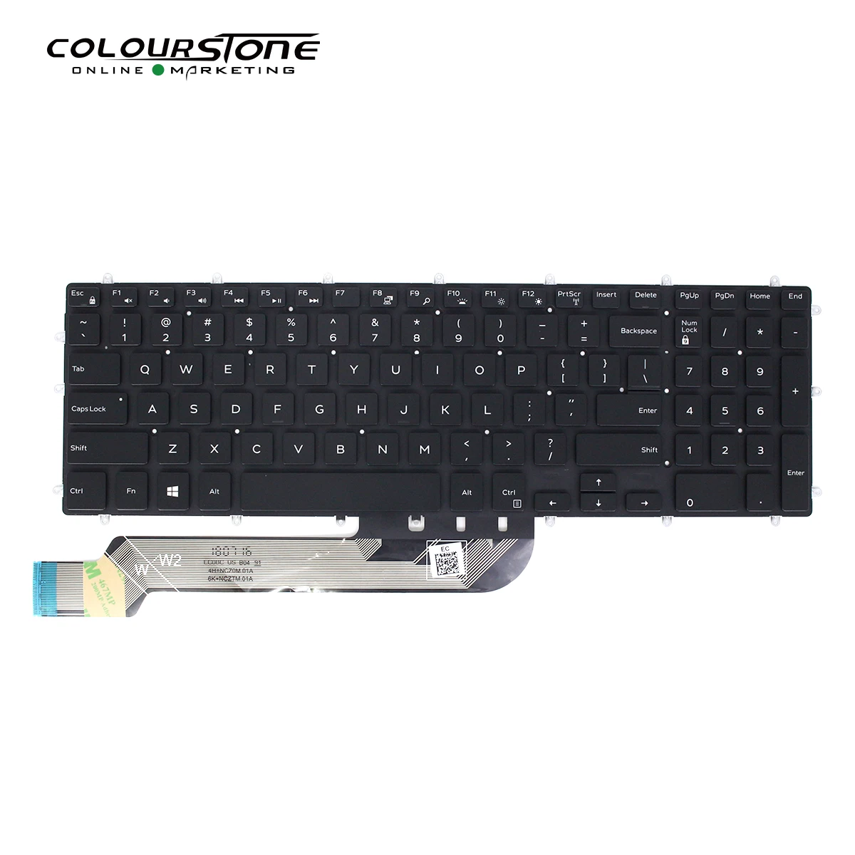 Новая клавиатура для ноутбука Dell Inspiron 15 5565 5567 Gaming 7566 7567 17 5765 5767 английская черная |