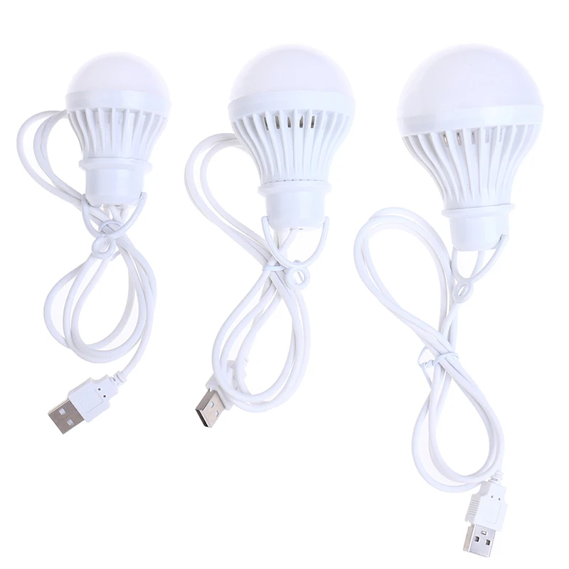 

3W/5W/7W Power Portable Lantern Camp Lights USB Bulb Outdoor Camping Light