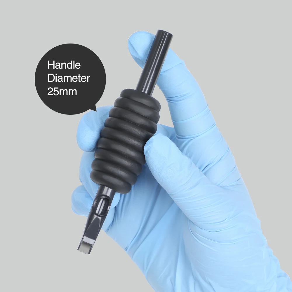 20 шт. силиконовые трубки для татуировок диаметр ручки 25 мм|Тату-держатели| |