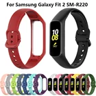 Силиконовый ремешок для часов для Samsung Gear Fit 2 sim карта TF Спорт Фитнес сменный Браслет для Samsung Gear Fit2 SM-R220 браслет