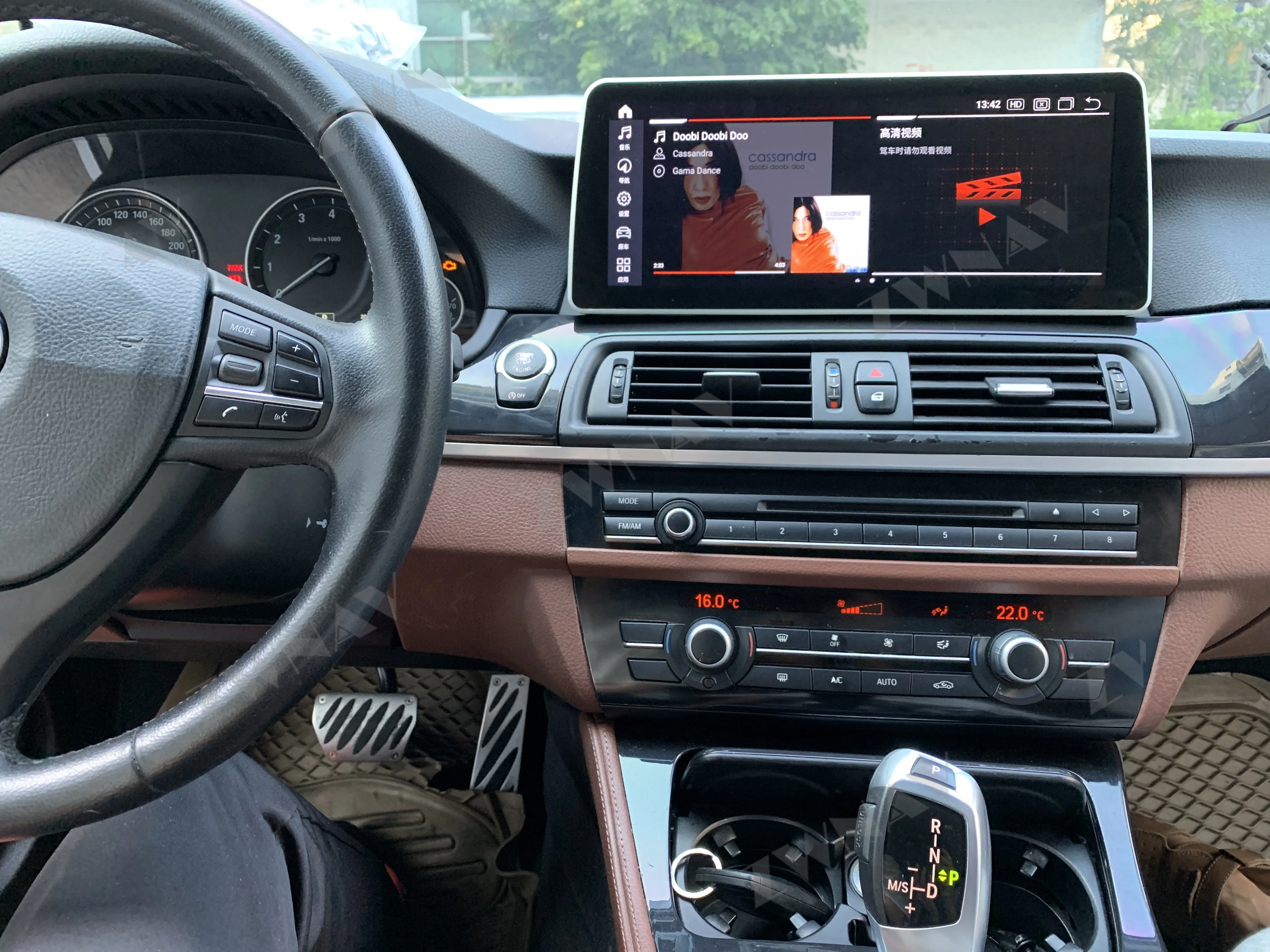 구매 256G 무선 카플레이 안드로이드 11, BMW 5 시리즈 F10 F11 F18 F07 GT 2011-2017 오디오 라디오 수신기 레코더 GPS 비디오 헤드 유닛