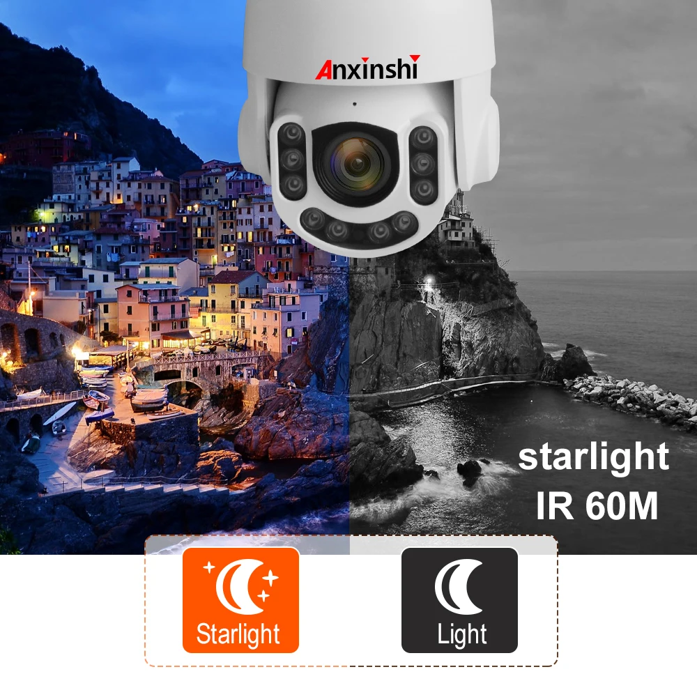 Солнечный Панель 60W 30A/ч Перезаряжаемые Батарея 5MP IP Беспроводной Камера Sony Imx335