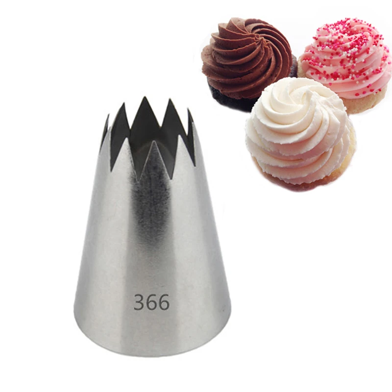 #366 Большая насадка для крема Кондитерские инструменты декорирования тортов
