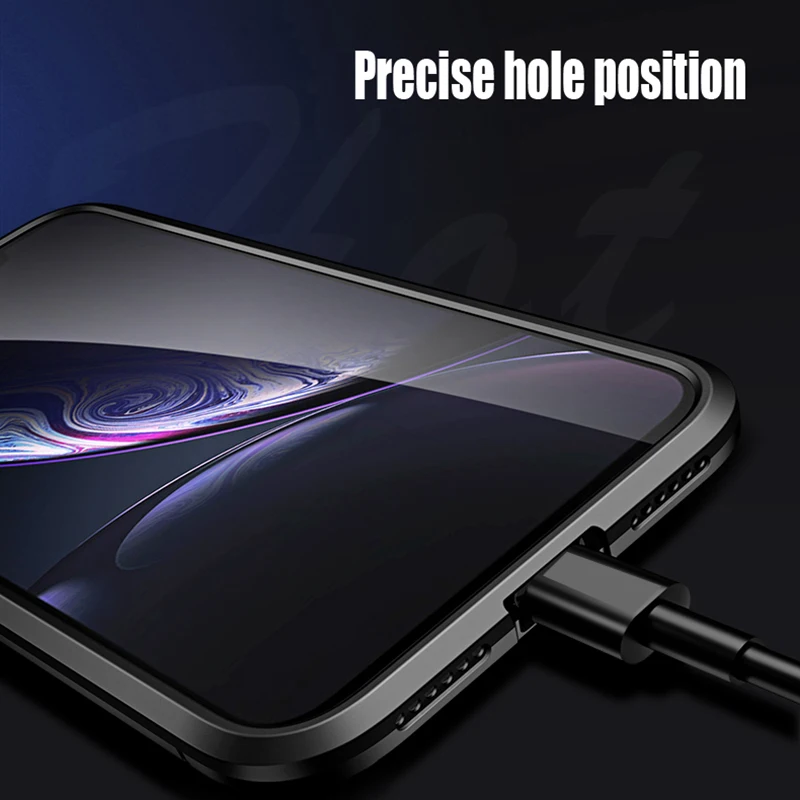 Роскошный противоударный чехол для iPhone XR X Xs Max подставка автомобильный телефона