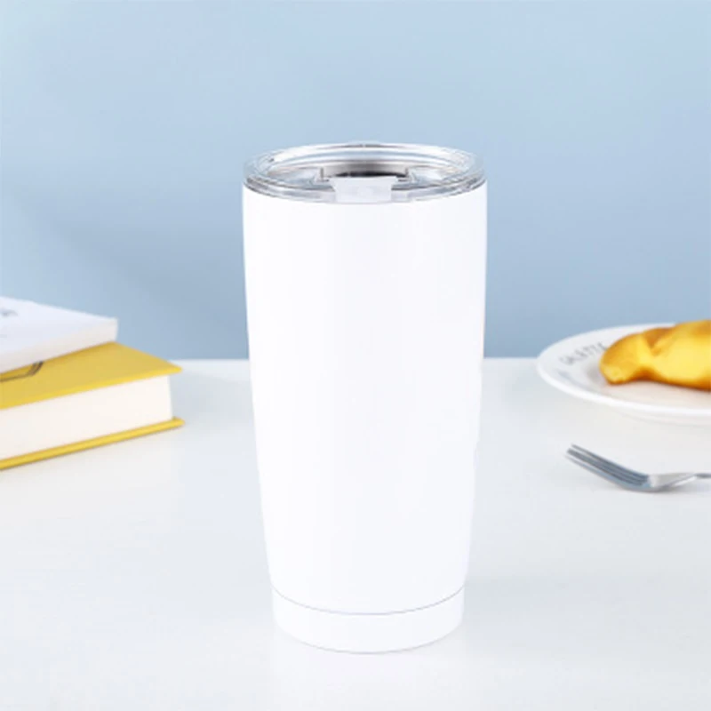 DIY сублимационный 20 унций стакан для вина с крышками двойными стенками