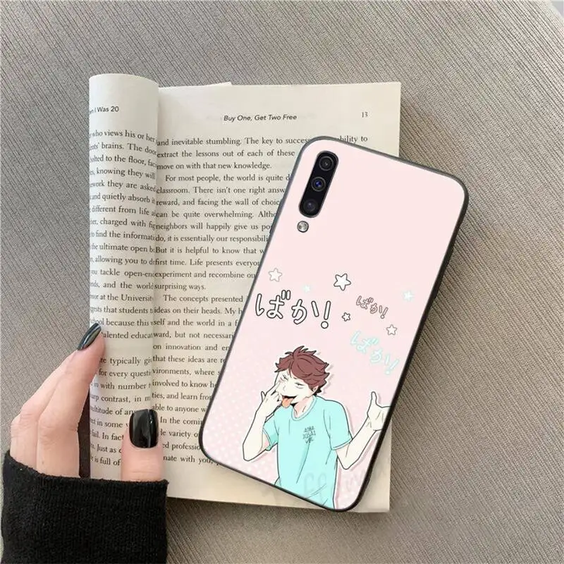 

Haikyuu Hinata Attacks Anime Phone Case For Samsung galaxy S 9 10 20 A 10 21 30 31 40 50 51 71 s note 20 j 4 2018 plus