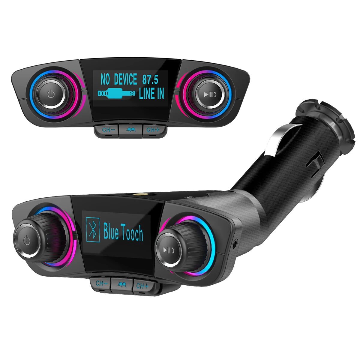 

Car MP3 Player Wireless Hands-free Car Kit Dual USB Port Car Charger Car Car