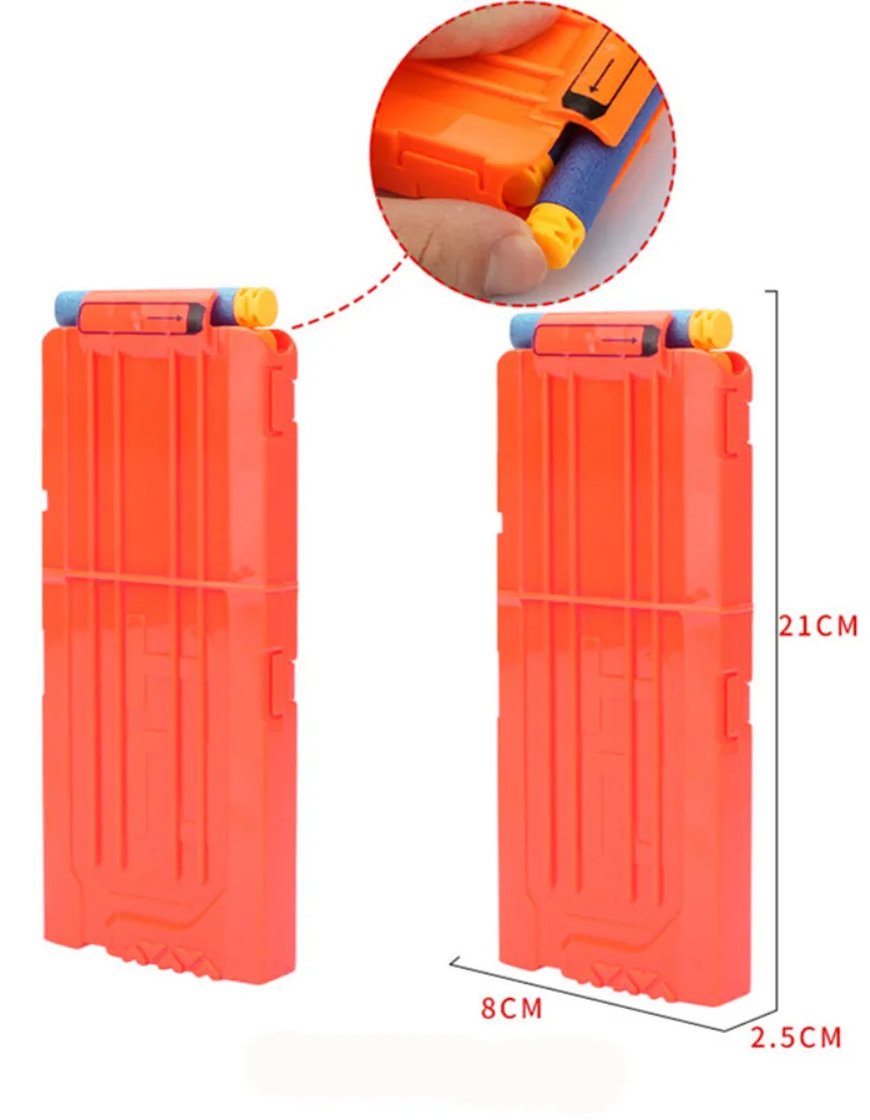 Игрушечный костюм для игрушечного пистолета Nerf, тактическое снаряжение, пистолет, челнок, пуля, аксессуары для журналов, зажим для пули, совместимый пистолет Nerf, Рождественский подарок