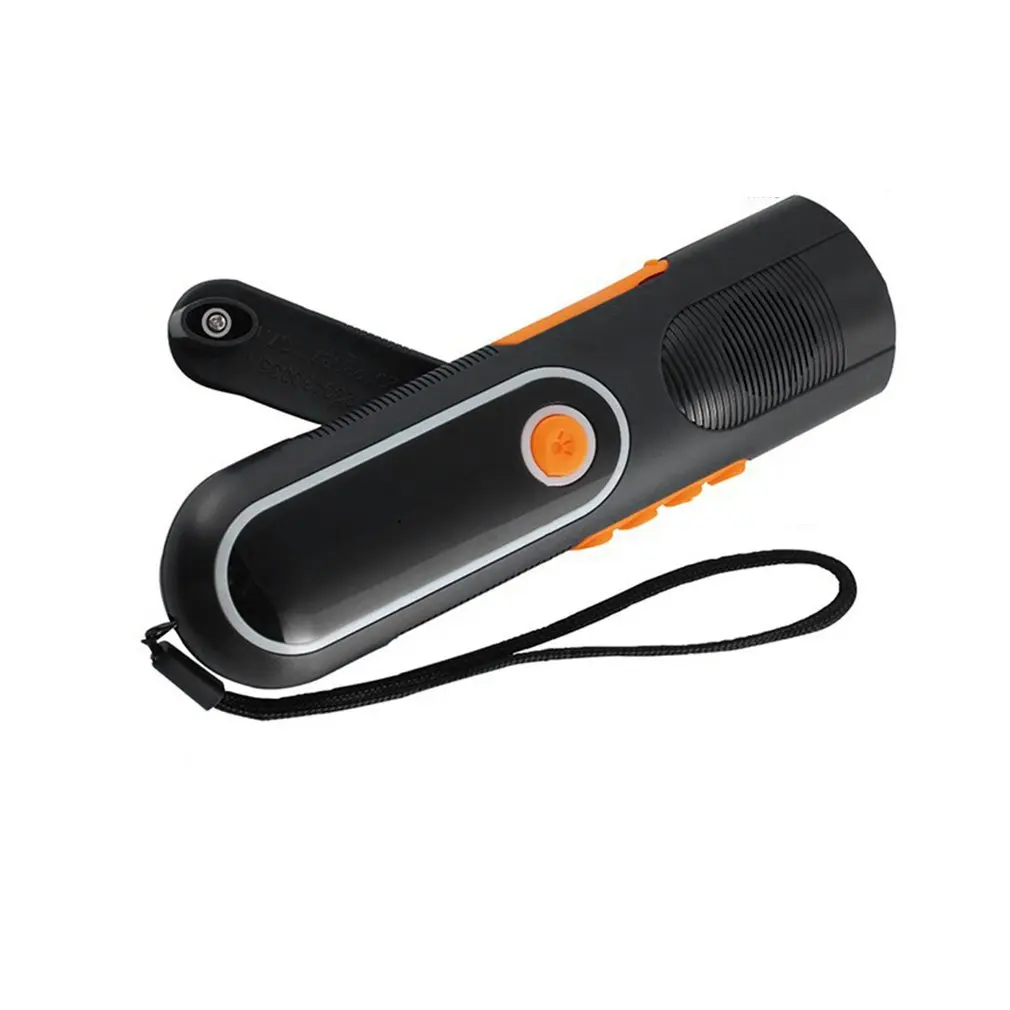 Ручной фонарь-генератор многофункциональный наружный фонарик портативный