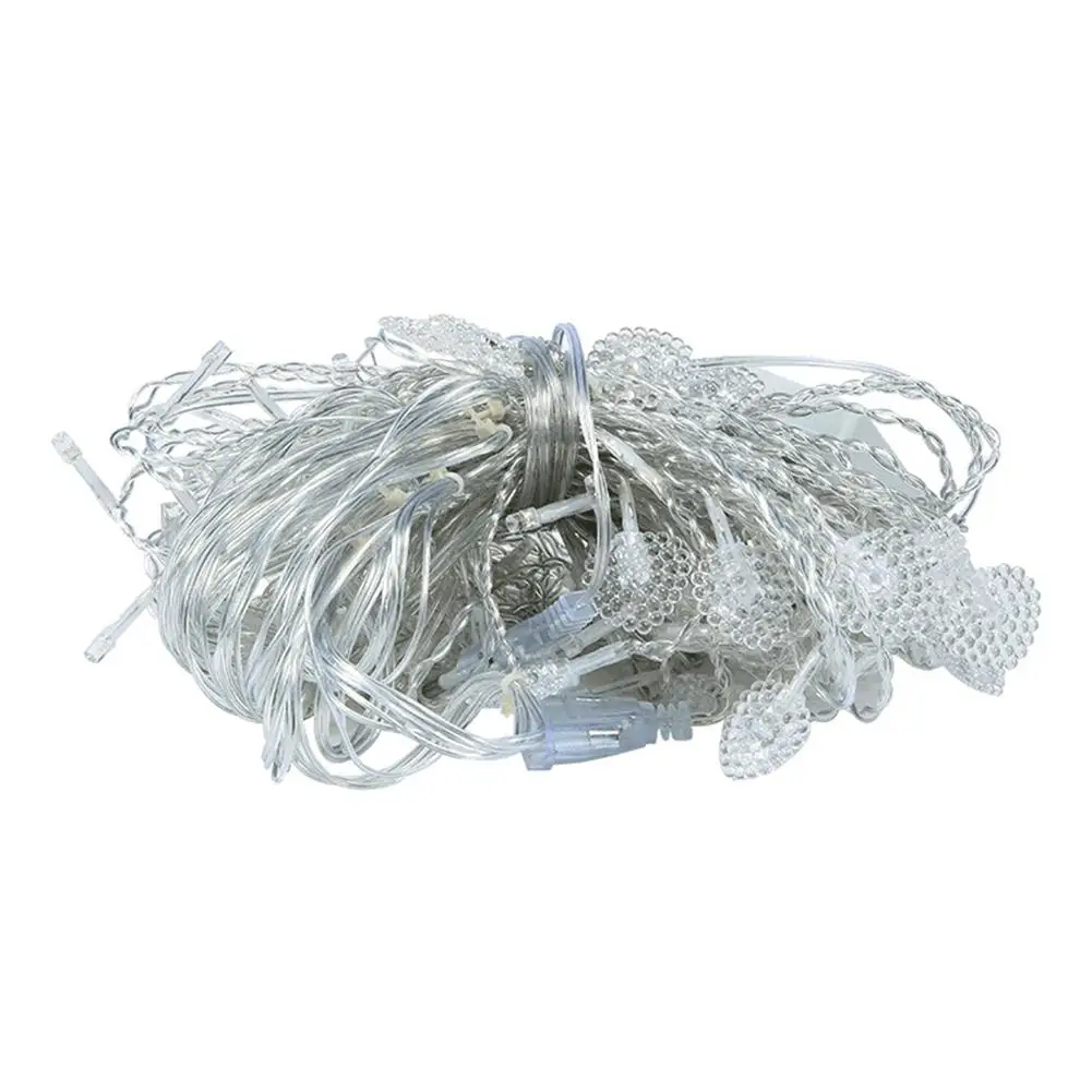 124 шт. светодиодный светильник в форме звездного сердца Рождественский