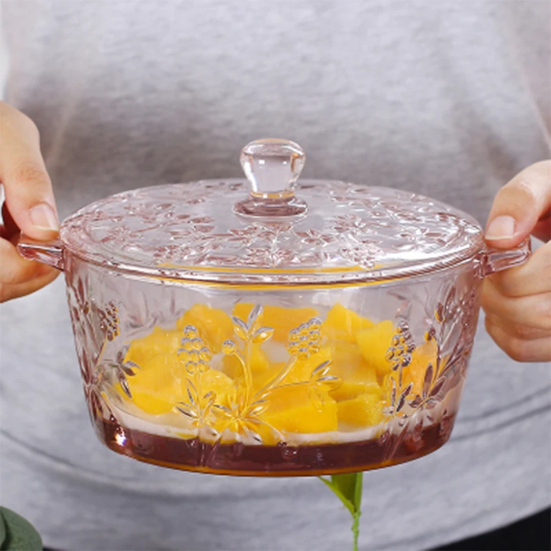 Бесплатная доставка винтажные рельефные резные суповые раковины с крышкой для