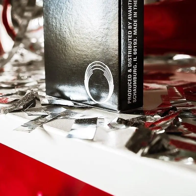 Черные игральные карты Saturn Hyperspace от Ellusionist Размер покера USPCC редкий ограниченный