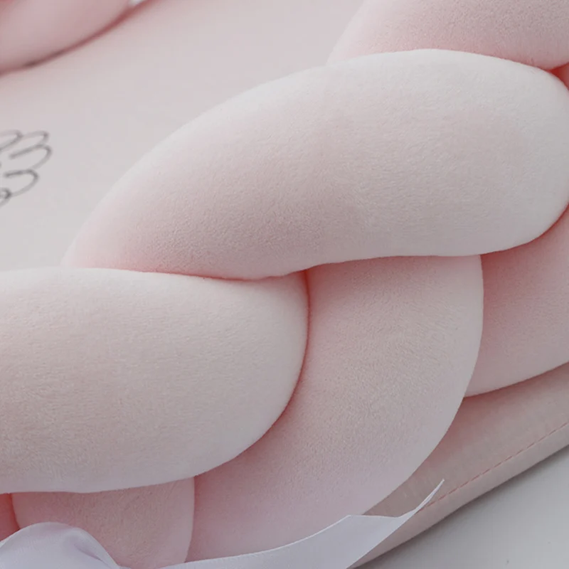 Переносная детская бионическая кроватка колыбель Хлопковый бампер для детской