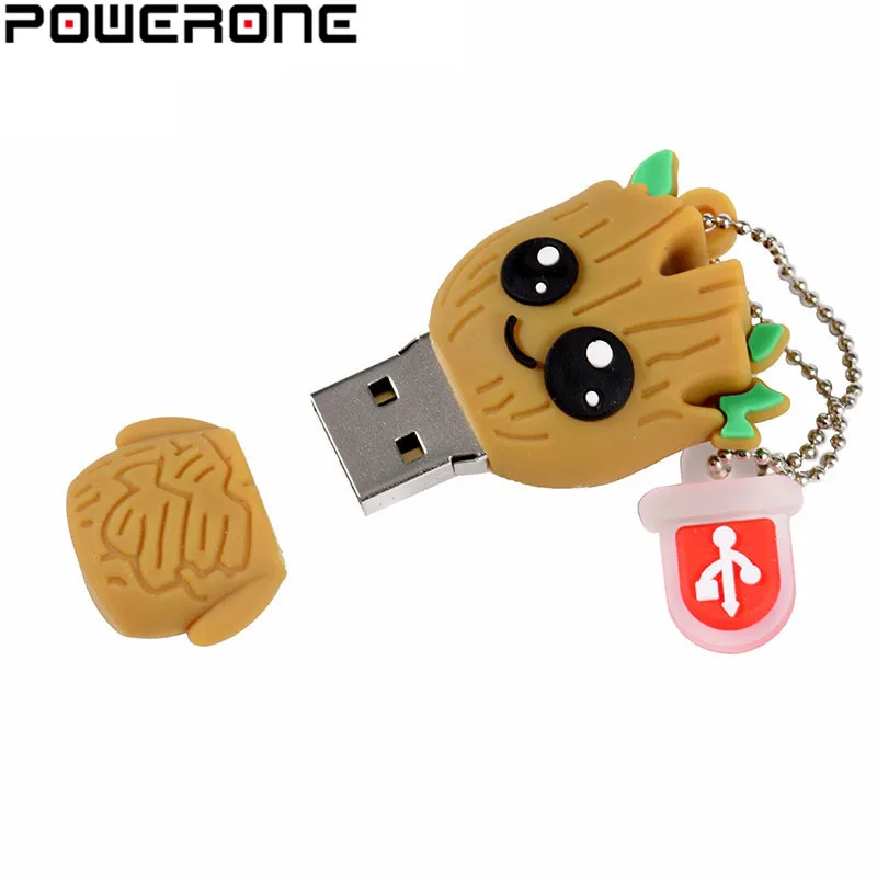 POWERONE с любимыми персонажами из мультфильмов изображением грута флэш накопитель