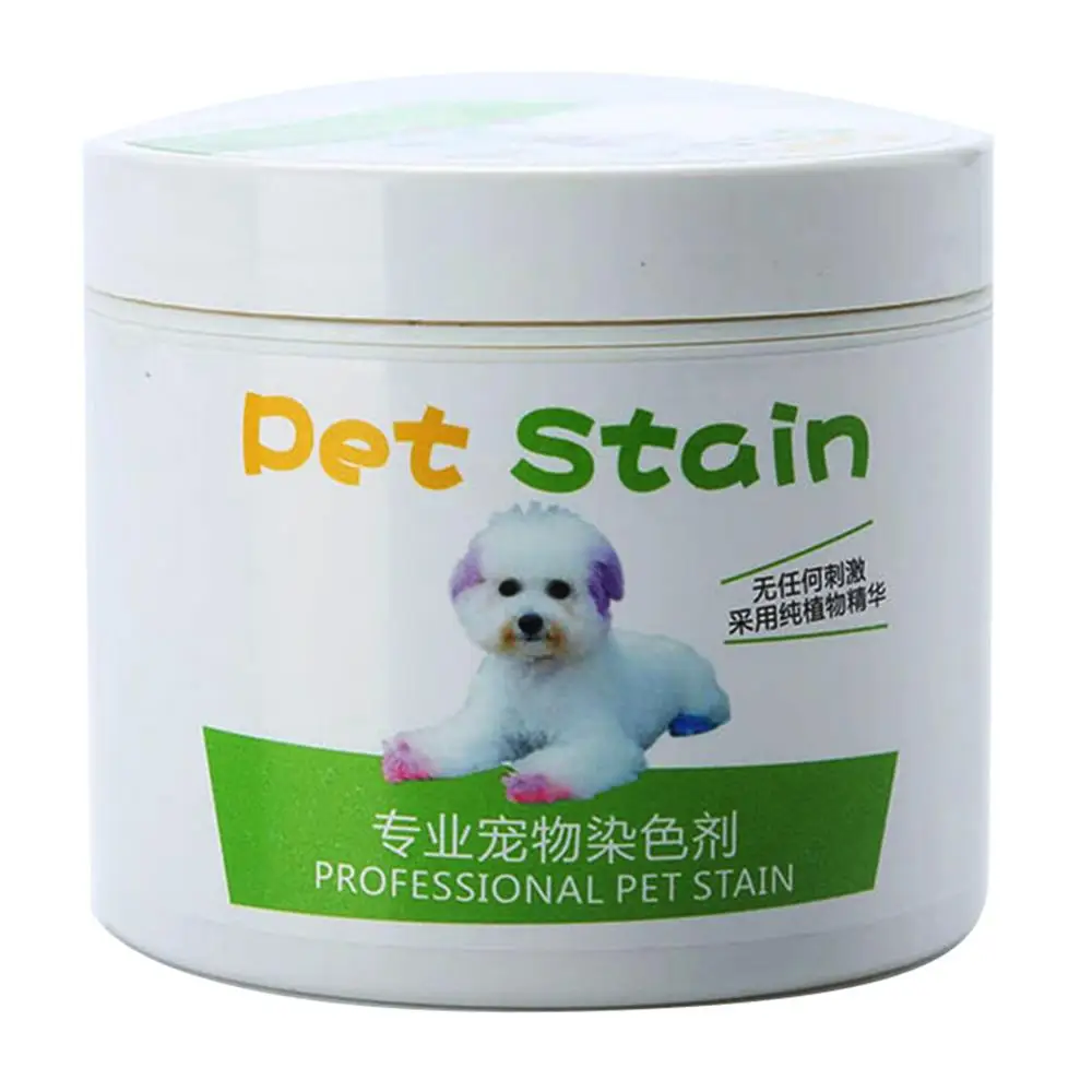 

100ml Harmless Semi-permanent Fur Coloring Grooming Pet Dog Cat Hair Dye Gel