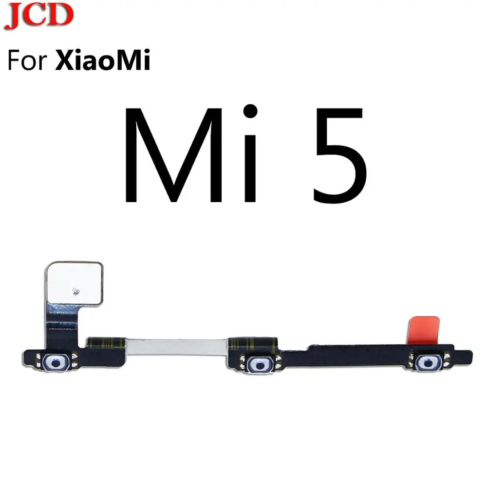 JCD 2 шт. для кнопки громкости Xiaomi кнопка включения и выключения питания гибкий