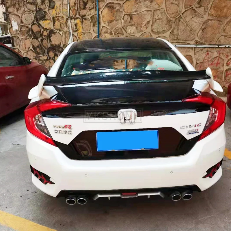 

Suitable for Honda 10th Civic 2016 2017 2018 2019 2020 CIVIC spoiler hatchback Civic modified rear wing top wing