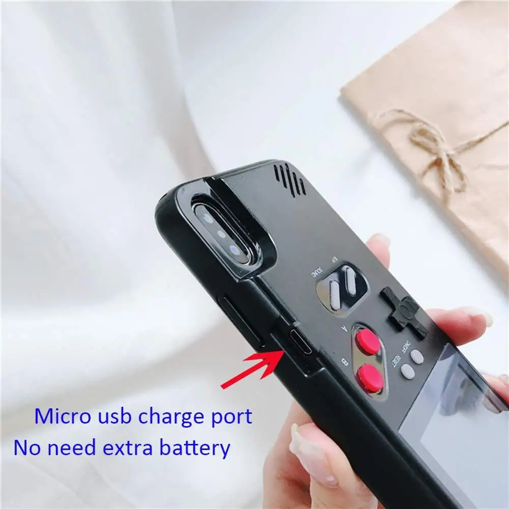 Цветной ретро дисплей Caseboy чехол для телефона Gameboy Huawei P20 P30 Pro Mate 20 с игрой Iphone 11 Max