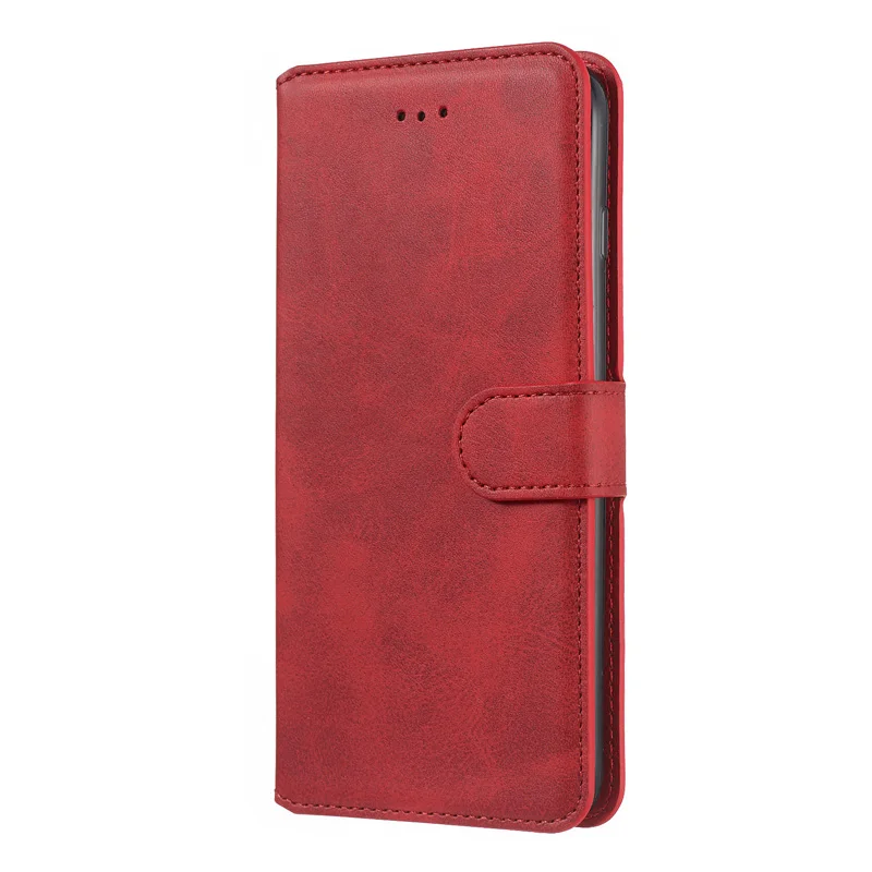 Jujube Red Кожаный чехол-книжка для huawei Honor 8A Play 8a, чехол AT-L09, JAT-L29 задняя крышка для HONOR 8S KSE-LX9, KSA-LX9 Магнитный чехол-кошелек s - Цвет: Jujube Red