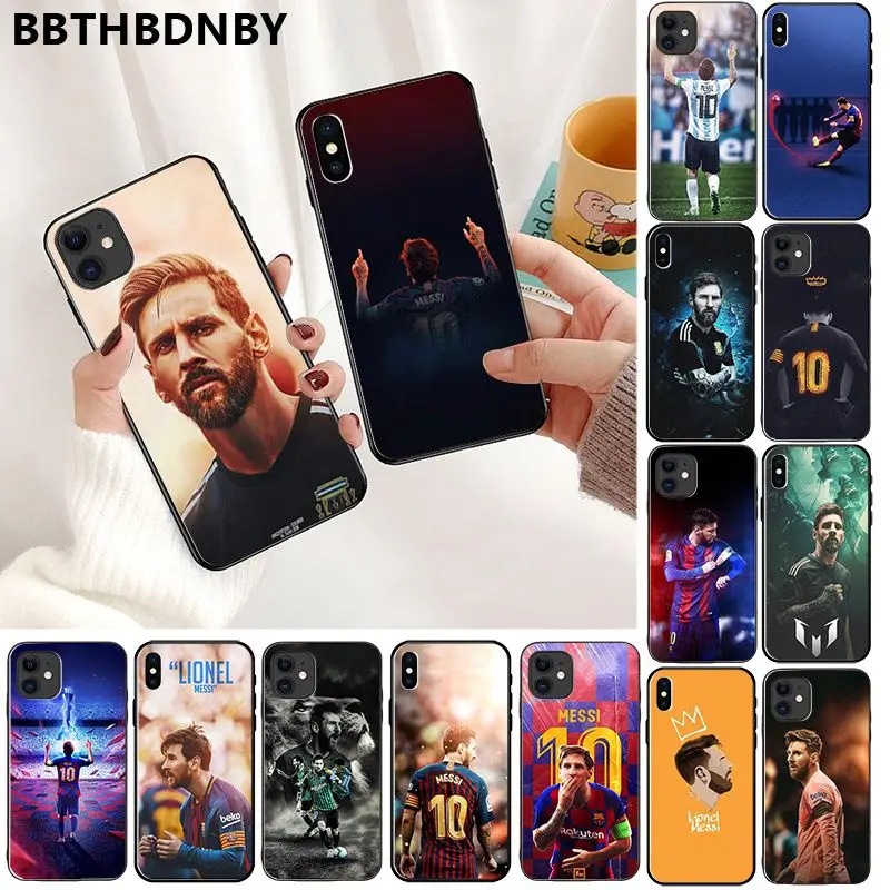 Чехол MESSI из мягкого силикона для iPhone 11 pro XS MAX 8 7 6 6S Plus X 5 5S SE XR чехол|Чехлы-накладки|