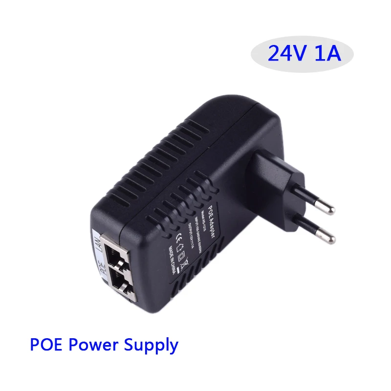 Адаптер питания 24 В 1 А импульсный адаптер стандарт локальной сети в штепсельная