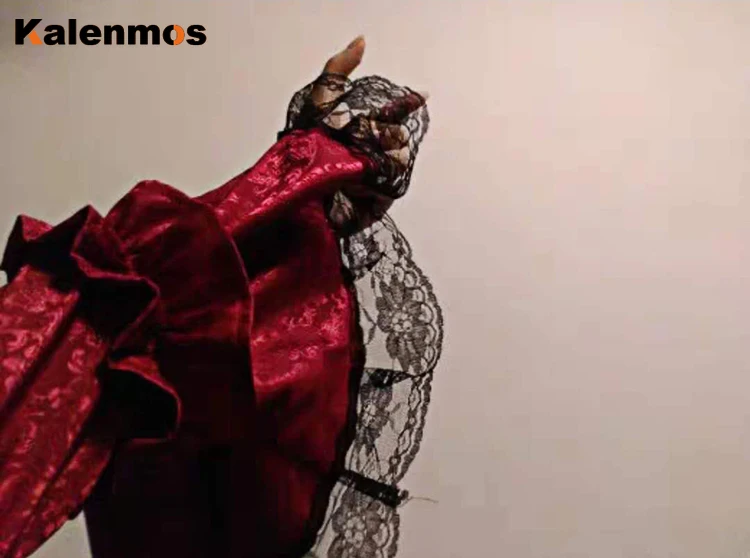 

Gothic Dress Women Medieval Long Plus Size Retro Lolita Maxi Dresses Punk Cosplay Costume Party Masquerade Large Outfit