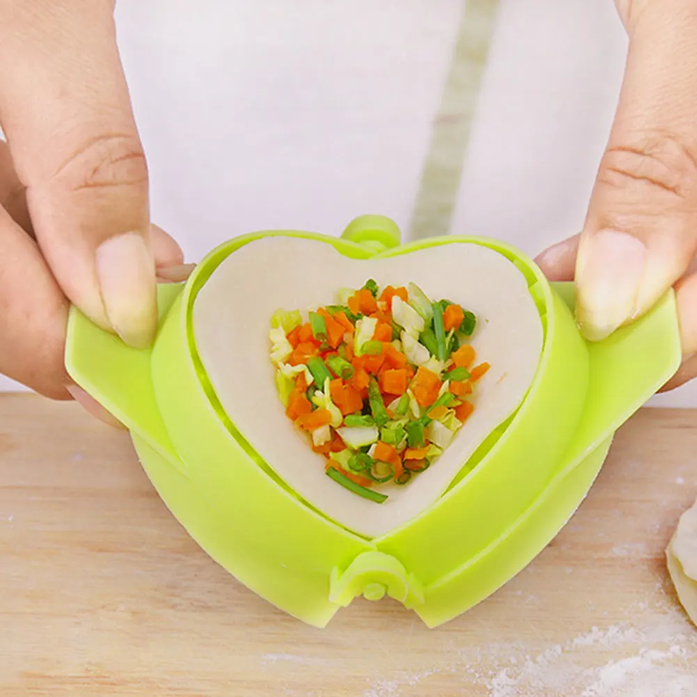 

3pcs Hand Made Dumplings Maker Domestic Durable Dumpling Tool Empanada Press Mold Convenient Kitchen Dumpling Making Tool