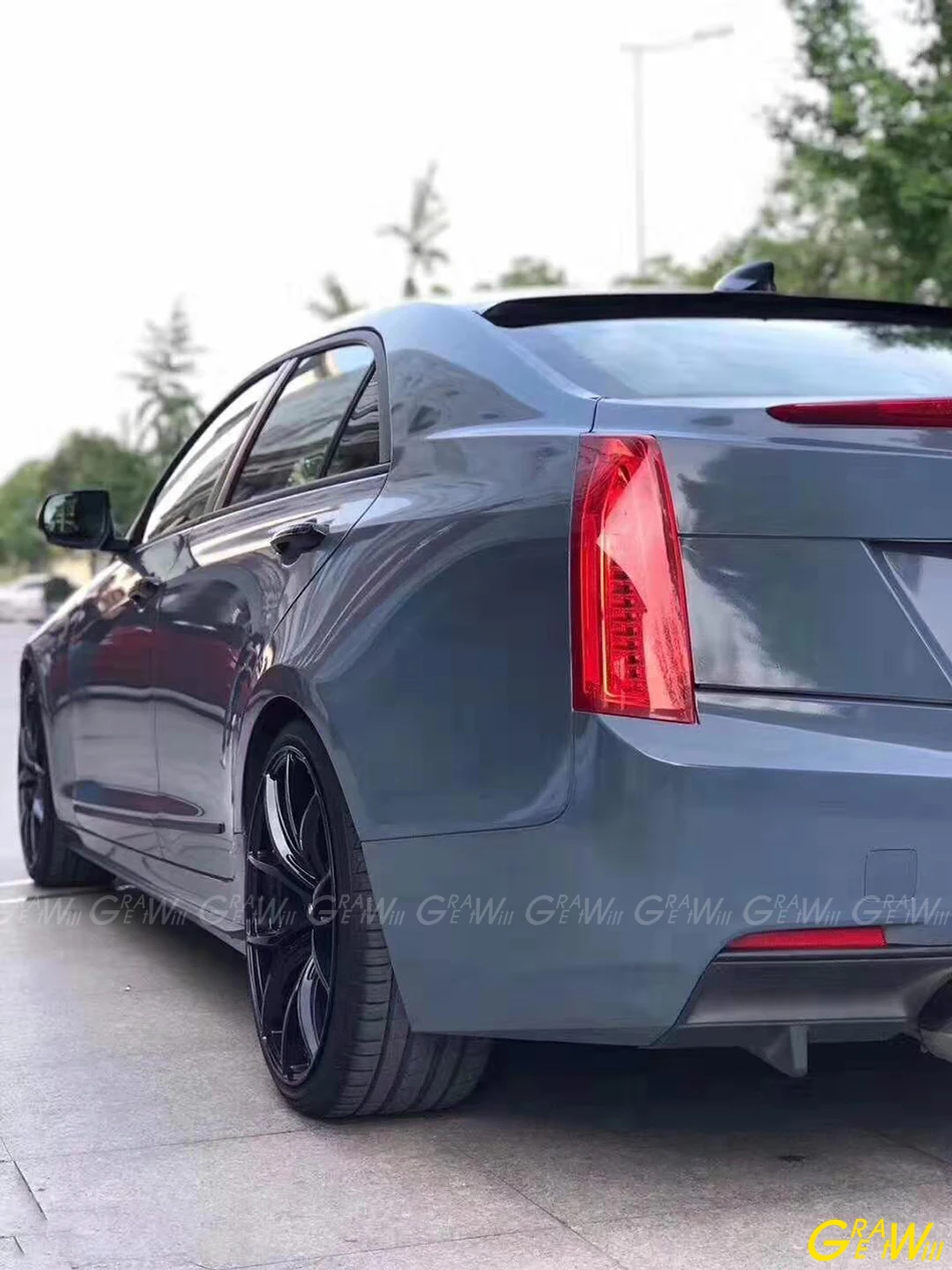 Высококачественная Глянцевая темно-цементная серая виниловая пленка с