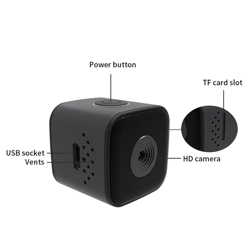 

Mini Camera WIFI SQ28 Waterproof Portable Outdoor Action Camcorder With 1080p High Definition Night Vision CMOS Sensor Recorder